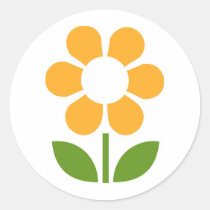 Flower stickers