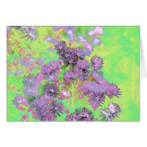 Flower Scapes Mauve Bouquet cards