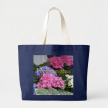Flower Shop Hydrangeas Tote Bags