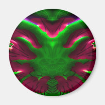Flower Show - Desert Cactus Nucleus Magnet