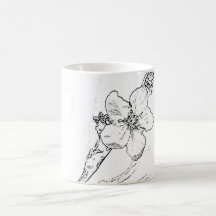 Flower Sketch Mugs