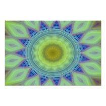 Flower/Star Mandala Art Photo