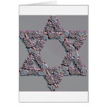 Flower Star Shana Tova New Year's Cards