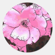Flower stickers