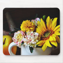 Flower Still Life Mouse Pad