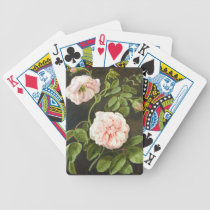 Flower Study (oil on canvas) playing cards