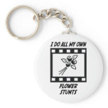 Flower Stunts Keychains
