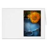 Flower - Sunflower - Little blue sunshine Cards