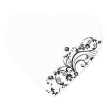 Flower Swirl Sticker