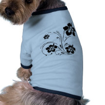 Flower Tattoo Dog Clothes