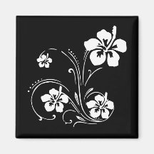 Flower Tattoo Fridge Magnet