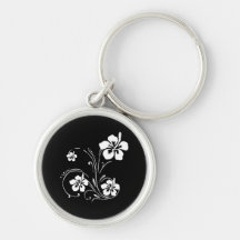 Flower Tattoo Keychain