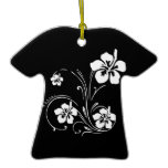 Flower Tattoo Christmas Ornaments