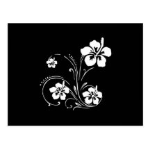 Flower Tattoo Post Cards