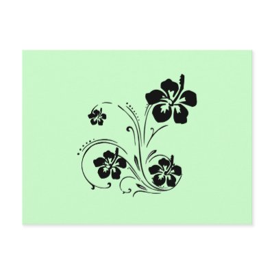 Flower Tattoo Post Card by bonfire46
