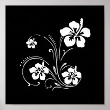 Flower Tattoo Poster