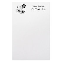 Flower Tattoo Stationery Design