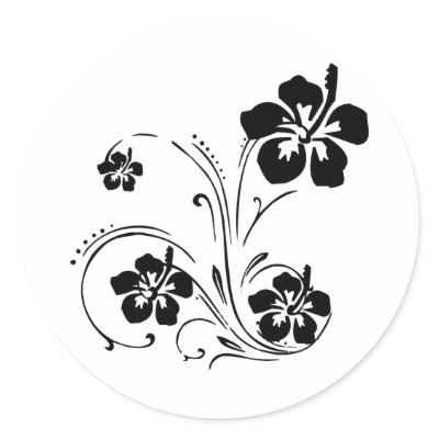 Flower Tattoo Stickers by bonfire46