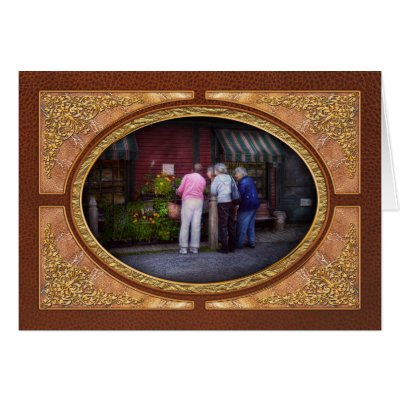 Flower - The garden club Cards by suburbanscenes