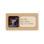 Flower - The garden club Personalized Address Labels