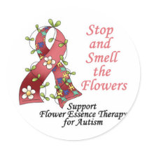 Flower Therapy for Autism Sticker