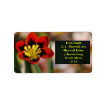 Flower to be cherished labels