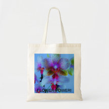 FLOWER TOTE BAG, ORCHID TOTE BAG, TOTE,NATURE