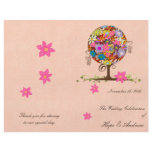 Flower Tree Wedding Program Custom Flyer