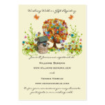 Flower Tree Wishing Well, Website & Gift Registry Business Card