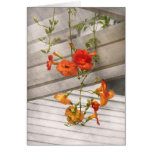 Flower - Trumpet melodies Greeting Card