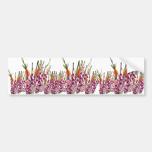 Flower VERCORDIA Show Bumper Sticker