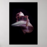 Flower with Eyes Poster