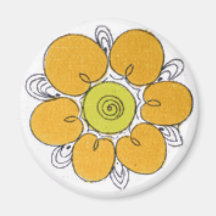 FlowerA Magnet