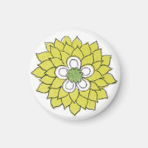 Flowerb Fridge Magnet