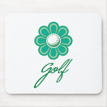 Flowerboom Golf Mousepads