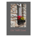 Flowerbox Get Well Card
