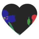 FlowerDesign>Heart Sticker