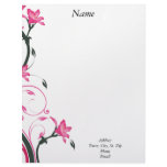 Flowered Letterhead