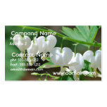 Flowering Bleeding Heart Business Card
