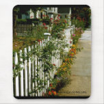 Flowering Fence Mousepad