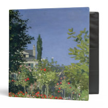 Flowering Garden at Sainte-Adresse, c.1866 binders