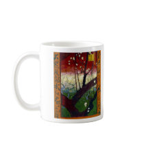 Flowering Plum Tree (after Hiroshige) Van Gogh Coffee Mugs