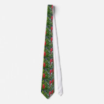 Flowering vegetation, Tahiti flowers Neck Ties