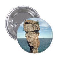 Flowerpot Island, Georgian Bay, Ontario, Canada ro Buttons