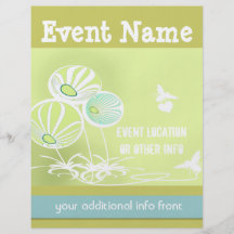 Flowers and Bees Flyer