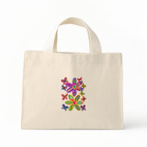 Flowers and Butterflies bag