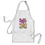 Flowers and Butterflies Colourful Apron