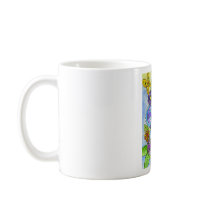 Flowers and Butterflies Coffee Mugs