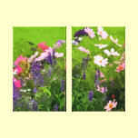 Flowers at Luxembourg Gardens canvas prints
