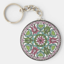 flowers blossom keychains
